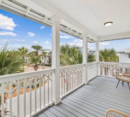 Spacious Balcony Off the Primary King Suite