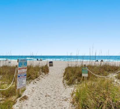 Private, Community Beach Access
