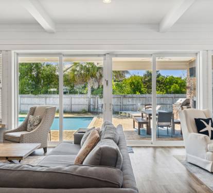 Cozy Living Area with Access to Private Pool!