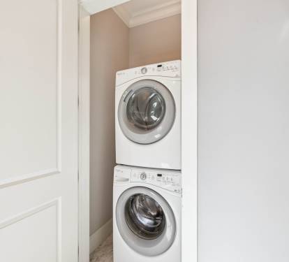 1st Floor - Stack Washer & Dryer