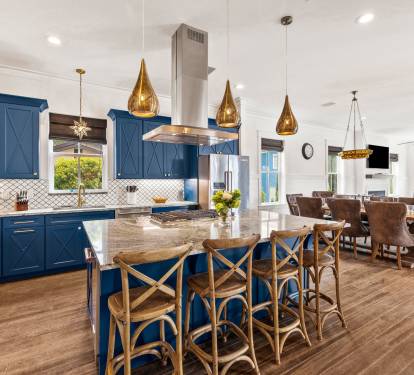 1st Floor Open Living Spaces
