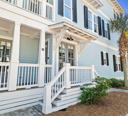Exterior Entry into 'Ocean Ayer Main House'