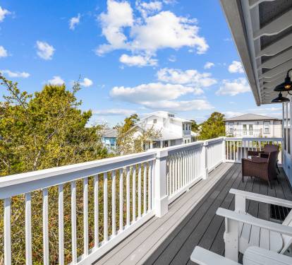 3rd Floor Balcony off the Living Space