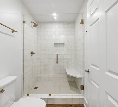 Primary King En-Suite - Walk-In Shower