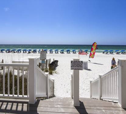 Head down to the beach
