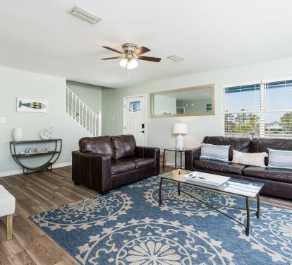 Blue Lagoon Living Room