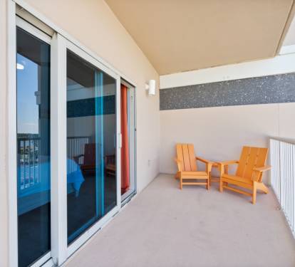 20 Crystal Tower 601 Bedroom 2 Balcony