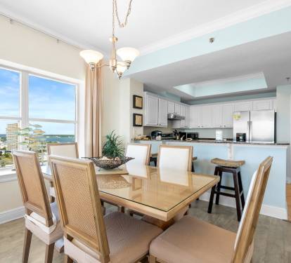 9 Crystal Shores West 1008 Dining Area