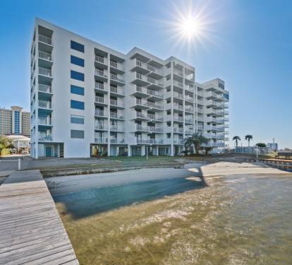 Compass Point Exterior from Pier