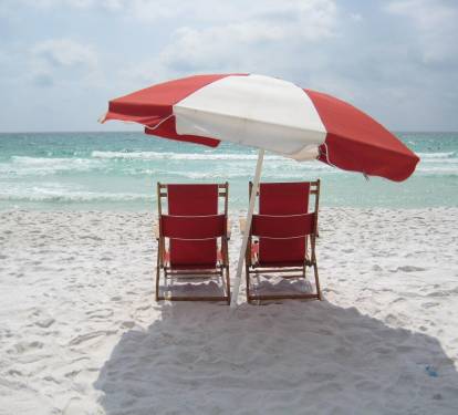 Free Beach Service in Season