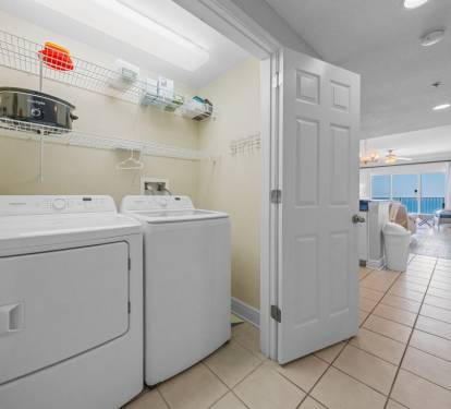 Crystal Shores West 1006 Laundry
