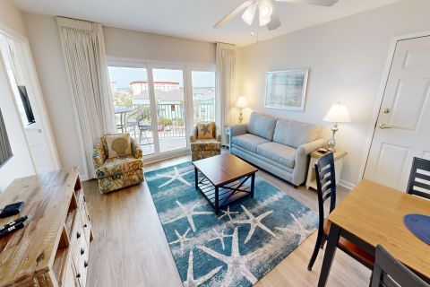 SeaCrest 515B, vacation rental in Seacrest Condominiums, Condo Rental, 2 bedroom 2 bathroom and sleeps 6