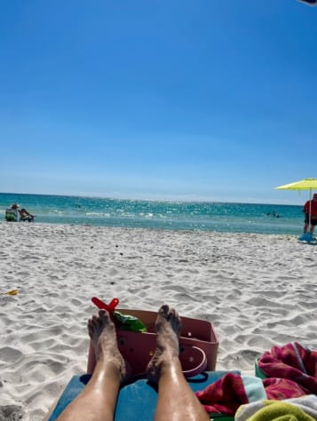 Beach Chairs View