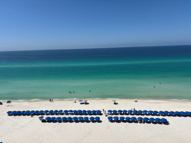 Beach just near the condo.