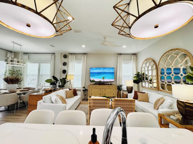 View from kitchen area