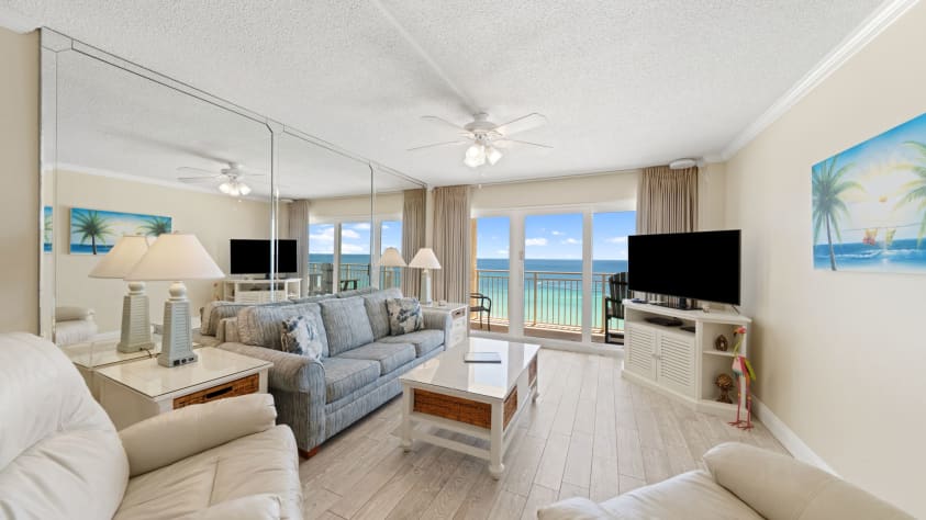 Family Room with 50" Flat Screen TV