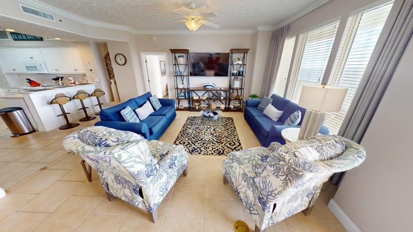 Living Room and Bar Top