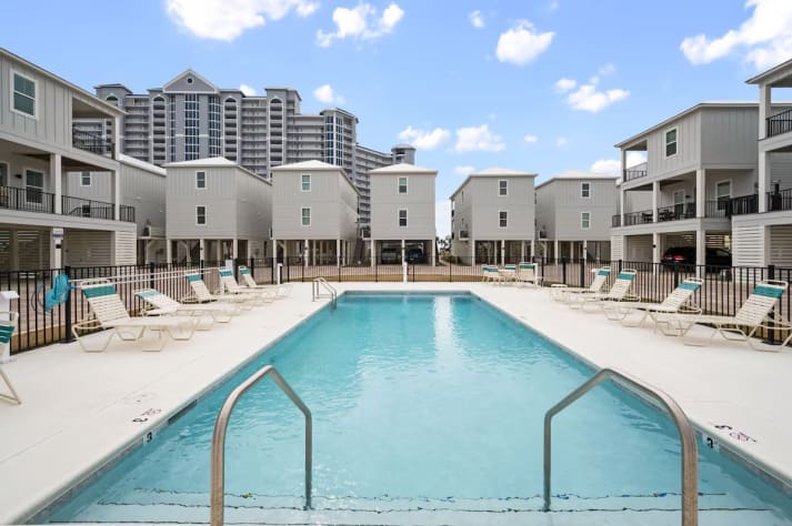 Incredibly large heated community pool