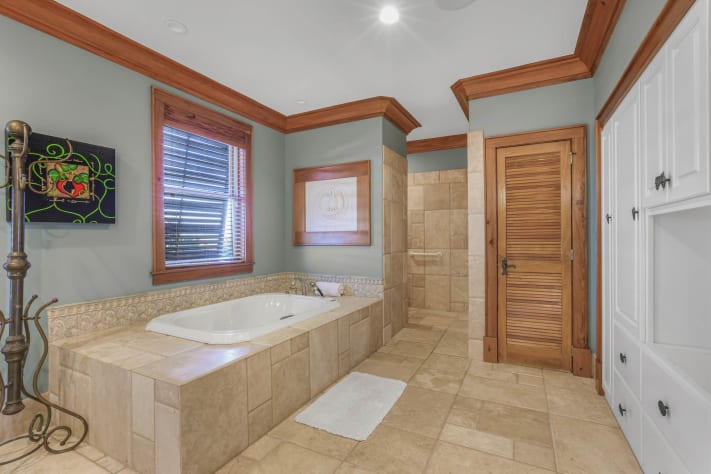 Primary Bathroom with Soaking Tub