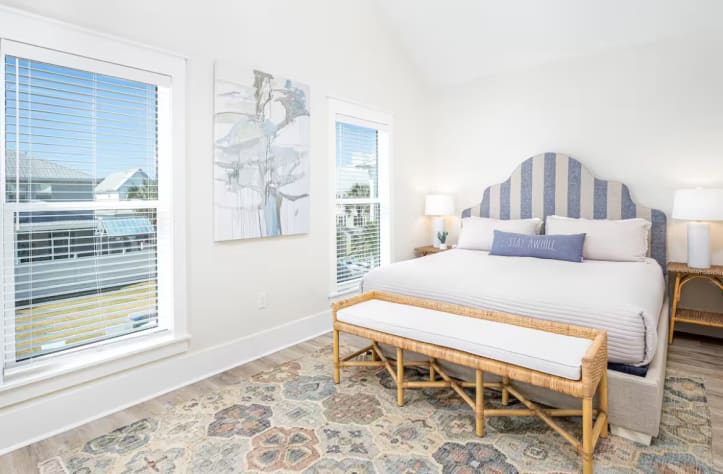 Bedroom 2, King Bed, Upper Level, Coffee Bar, Workspace 