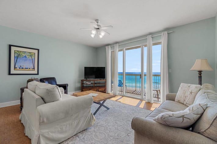 View from living room