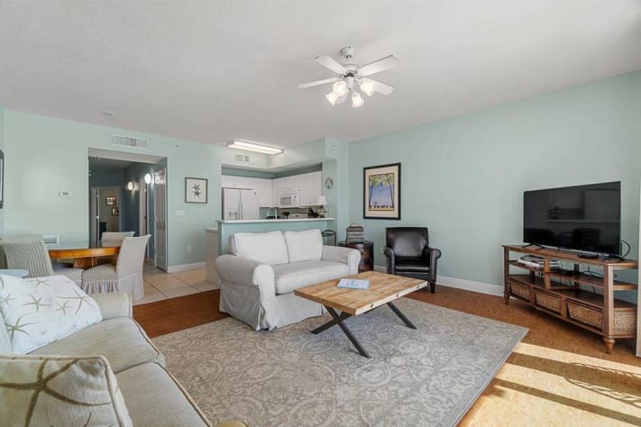 Spacious living area
