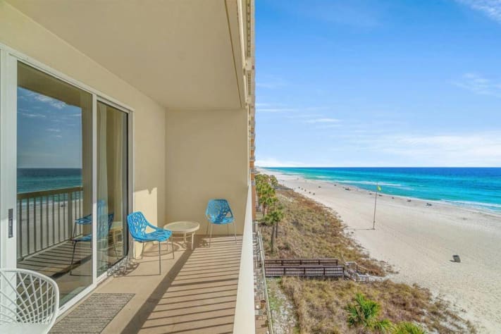Seating on balcony
