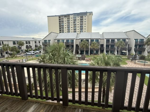 View from balcony