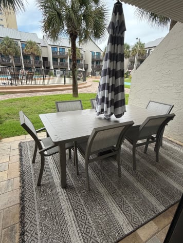 Outdoor seating