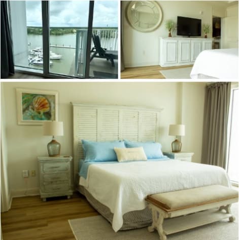 Bedroom with view