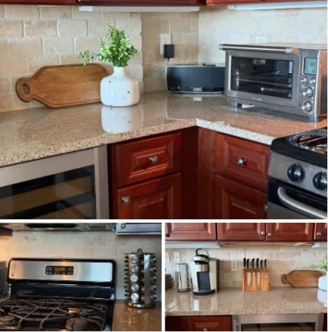 Fully equipped kitchen
