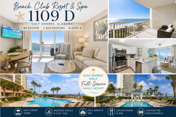 Beach Club 1109 D