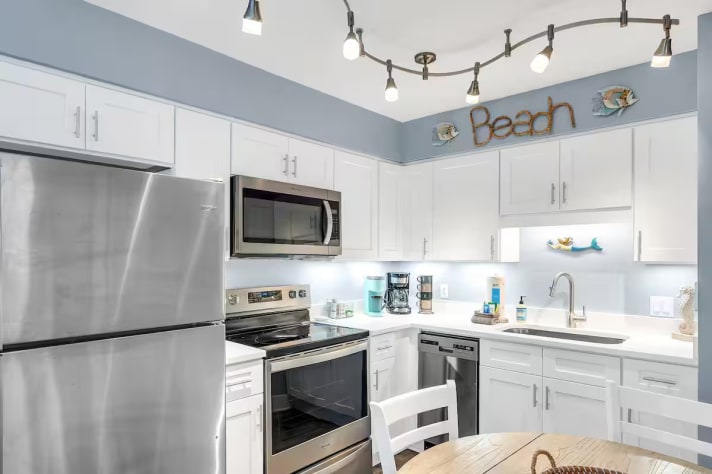Fully equipped kitchen