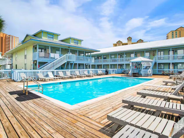 Grand pool area