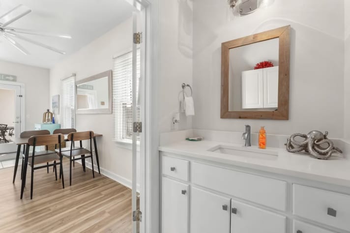 Dressing area
