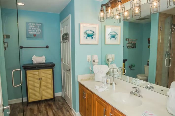 Dressing area