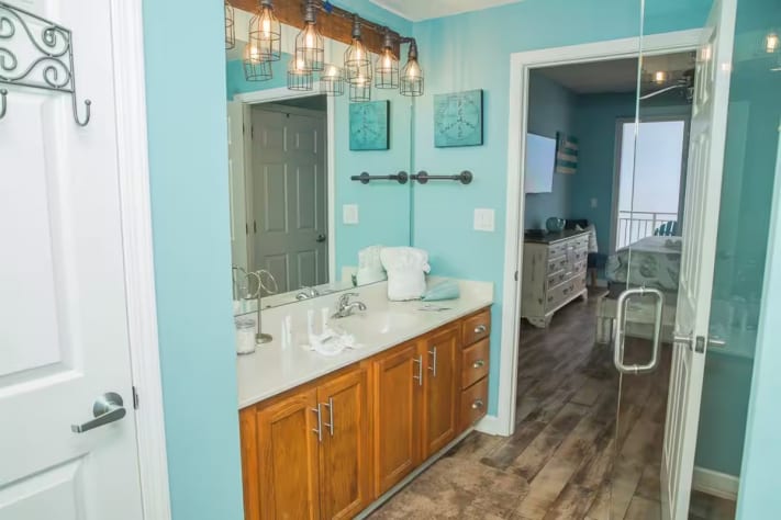 Dressing area