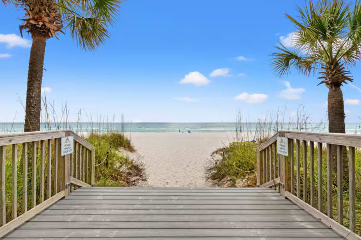 Walk to the beach