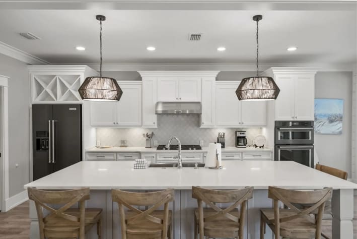 Kitchen island seating