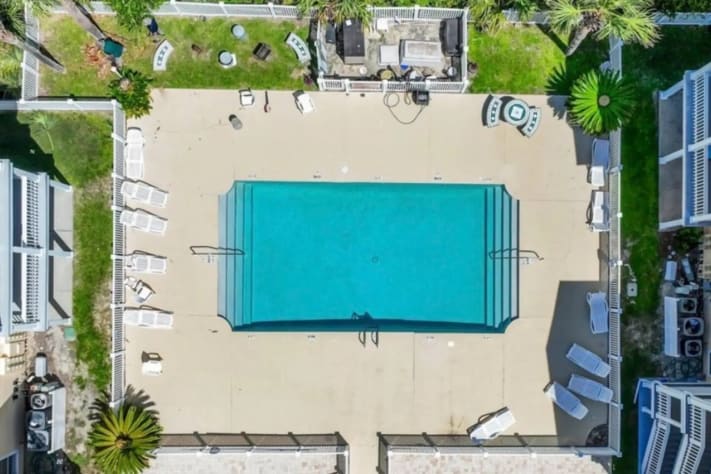 Top View of pool