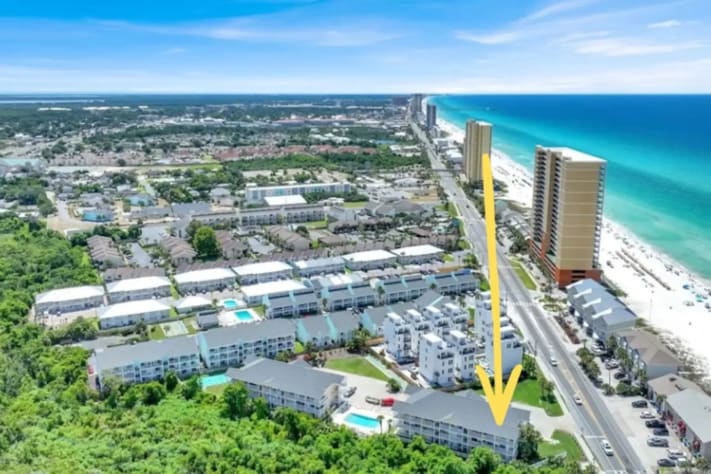Top view of Condo 