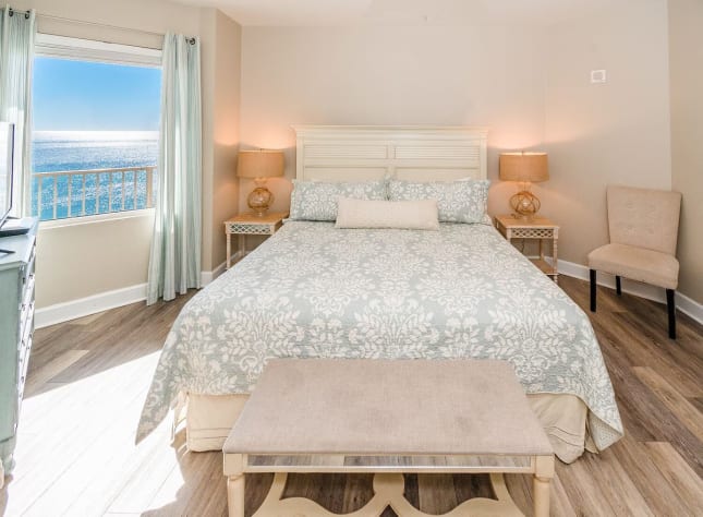 One of two primary (king) suites with private bath.