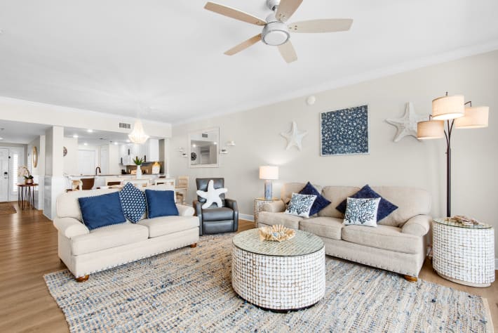 Spacious and coastal comfy