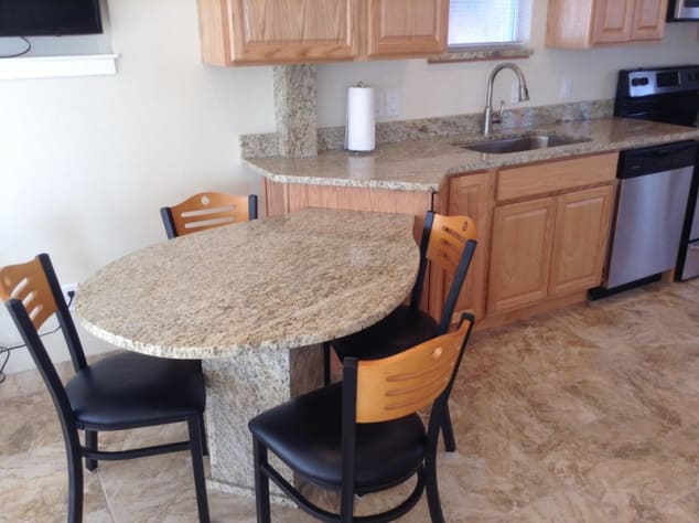 Neat Kitchen GRANITE TOPS oh YEA