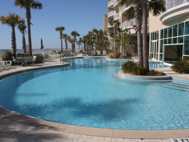 Beautiful Tropical Main Pool at Aqua