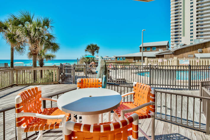 Best of both Worlds the pool and Beach