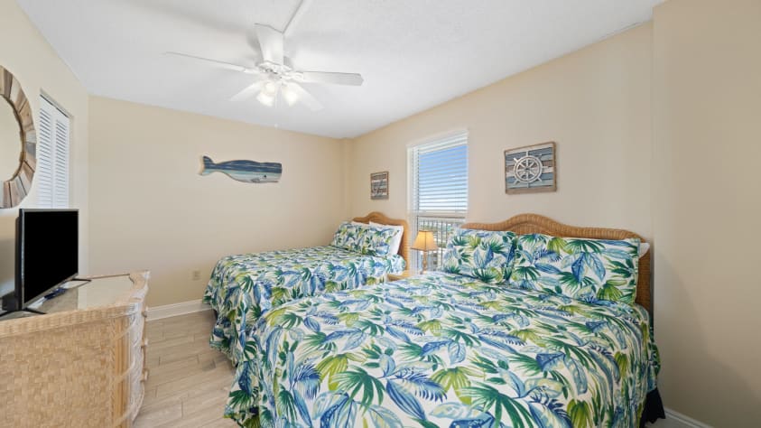 Second Bedroom with Two Full Beds