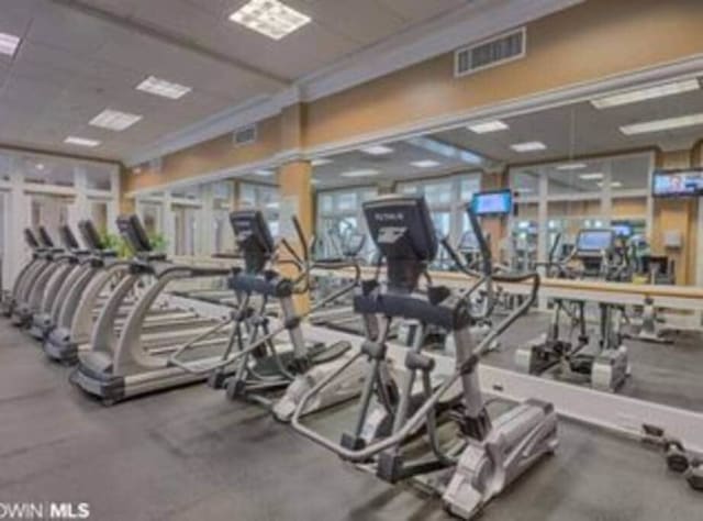 Workout facility available with additional fee requirement