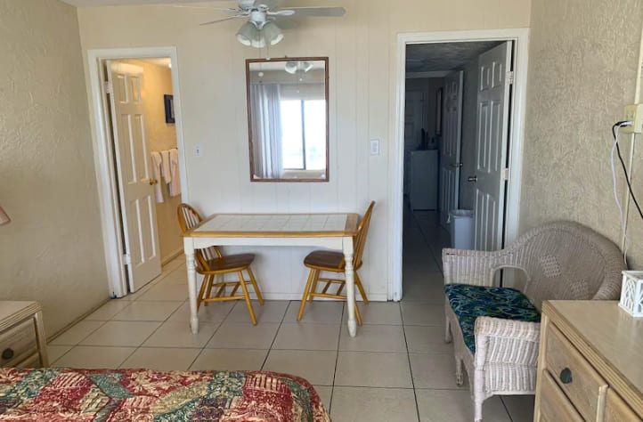 living area beach side 