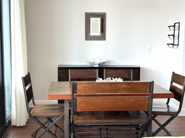 Formal dining area